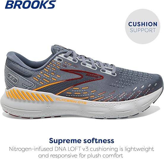 Brooks Men's Glycerin GTS 20 Supportive Running Shoe