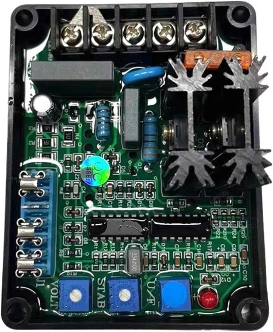 Automatic Voltage Regulator GAVR-8A Universal 8 Amp 1/2 Wave Self Excited Dip-Switch Programmalbe GAVR8A Automatic Voltage Regulator GAVR 8A