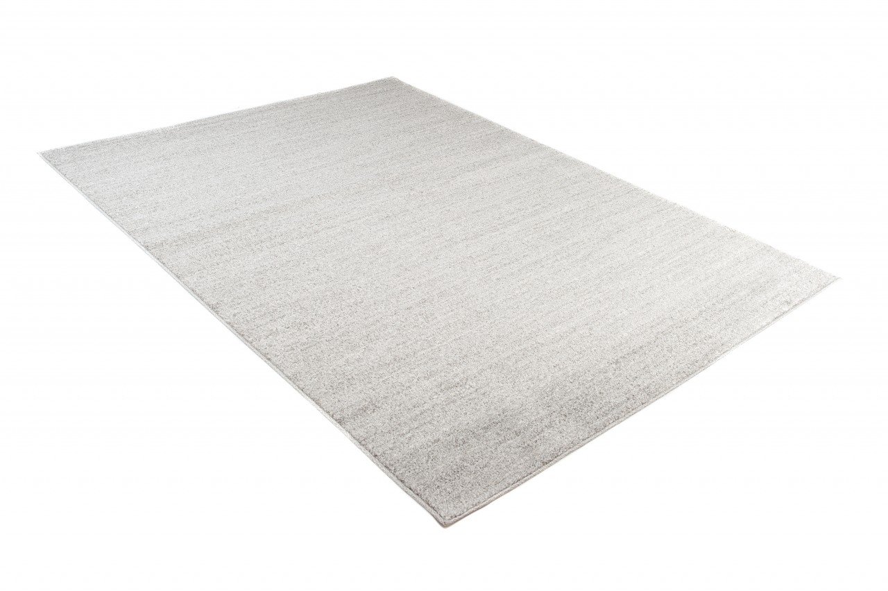 Tapiso Sari dywan z krótkim włosiem, nowoczesny dywan w kolorze szarym, melanż, idealny do salonu, pokoju gościnnego, jadalni, Ökotex 220 x 320 cm