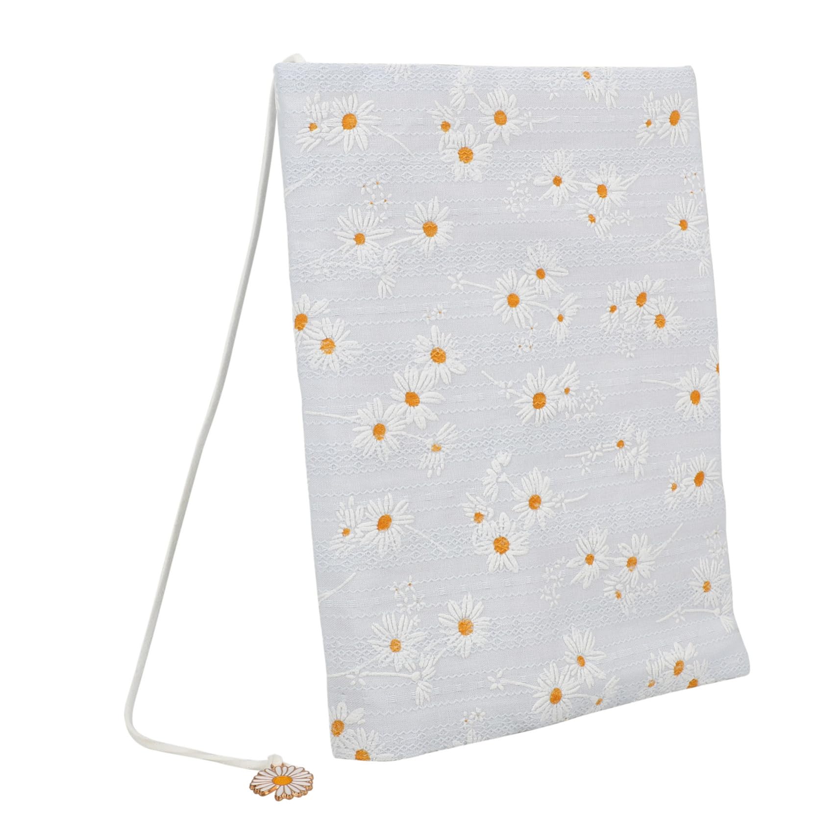 4stücke Decorative Stoff-buchumschlag Für Notizbuch Wiederverwendbar Und Kratzfest Idealer Schutz Für Tagebücher Schulbücher Und Persönliche Sammlungen Mit Daisy-muster
