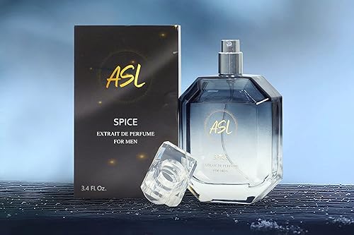 Miniatura 3 de ASL Spice Eau de Parfum para hombre – 3.4 fl oz de larga duración – Colonia masculina, dulce y picante con fragancia de madera, cítricos y notas