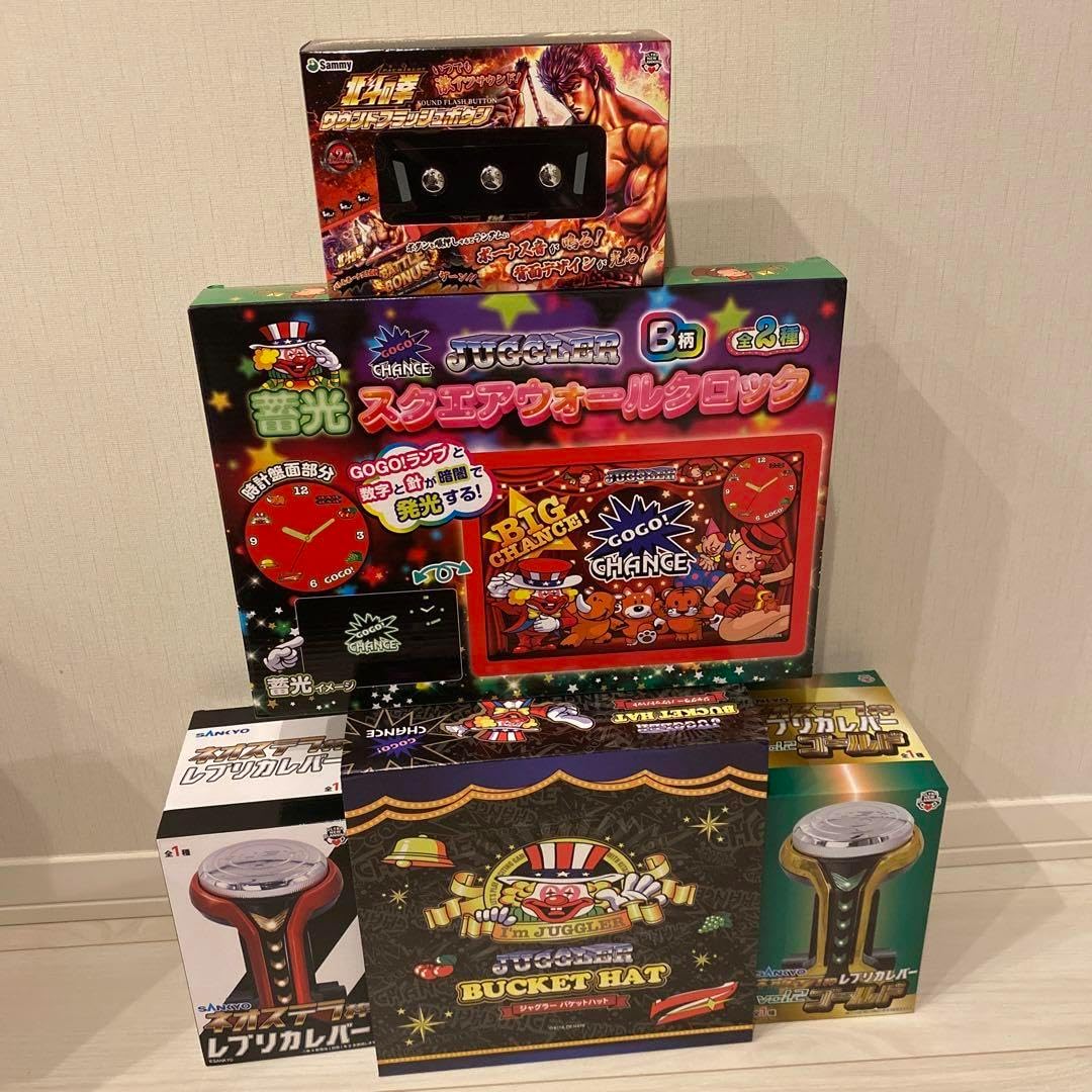 ジャグラー・北斗・パチンコグッズ 5点セット