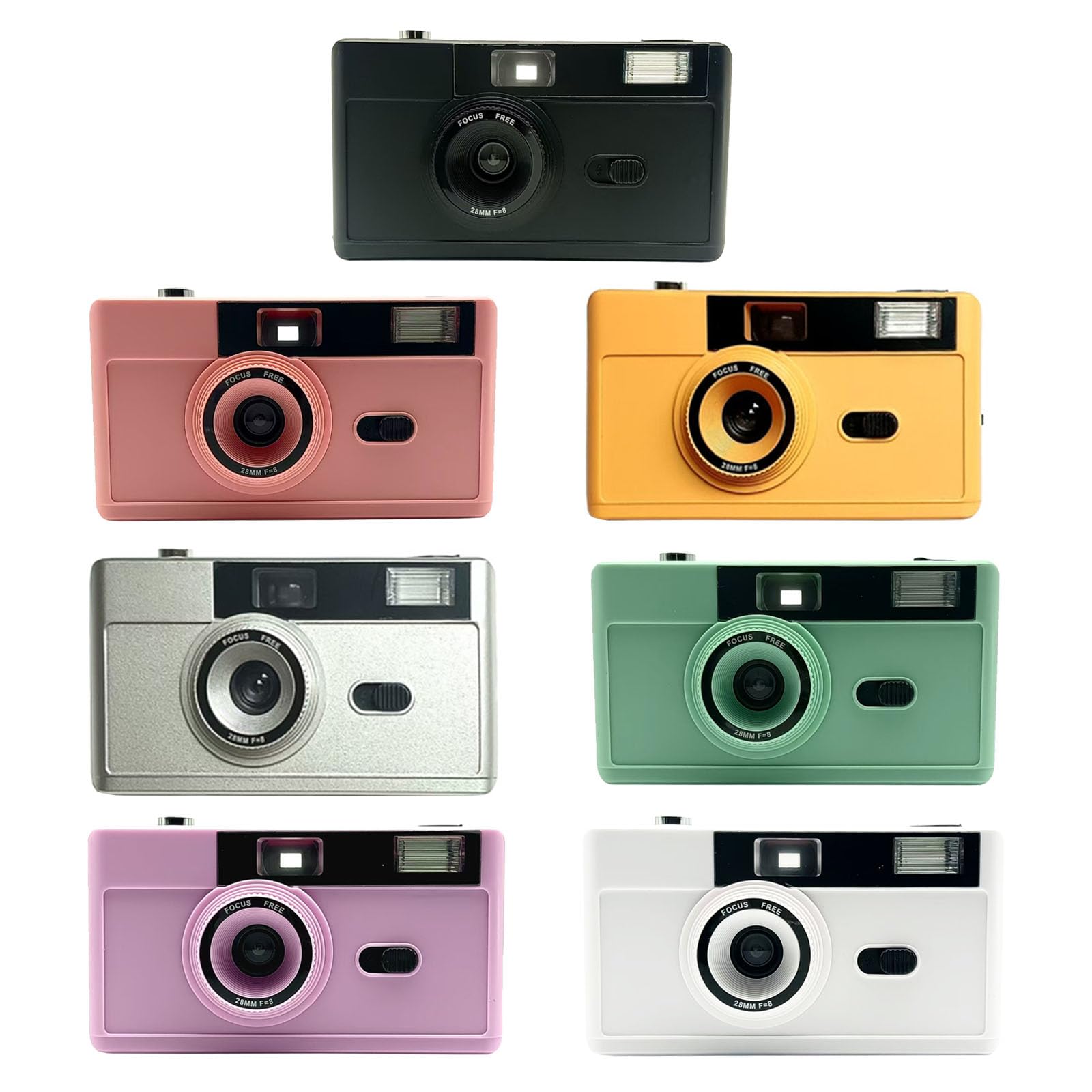 フィルムカメラ pochi Amazon.co.jp: ポータブル35mmフィルムカメラ再利用可能な軽量