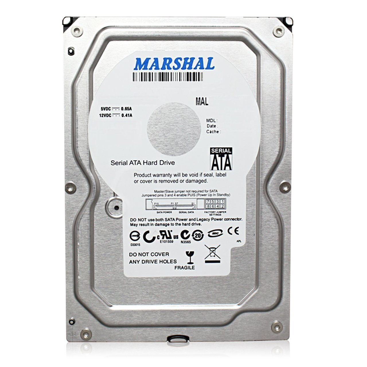 HDD 3.5インチ MARSHAL MAL38000SA-T54 8TB 中古 HDD 3.5インチ MARSHAL MAL38000SA-T54 8TB 中古