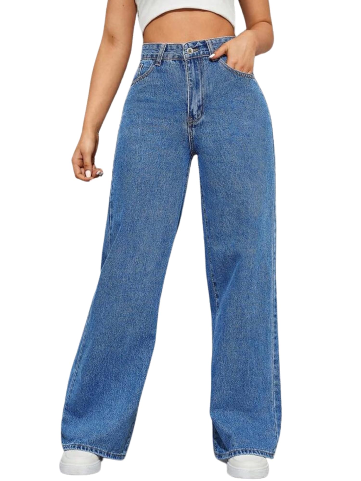 glossia Women Baggy Jeans || Women Jeans Pant || Baggy Jean's for Women's High Waist || Straight Jean's for Women's || Ladies Jean,s for Woman || Loose Jean,s for Woman Stylish (B0DGHP4MVY)-picture-16