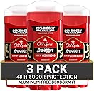 Old Spice Aluminum Free Deodorant for Men, 24/7 Odor Protection, 24/7 Freshness & Lasting Scent, Swagger with Cedarwood Scent, 3.8 oz (Pack of 3)