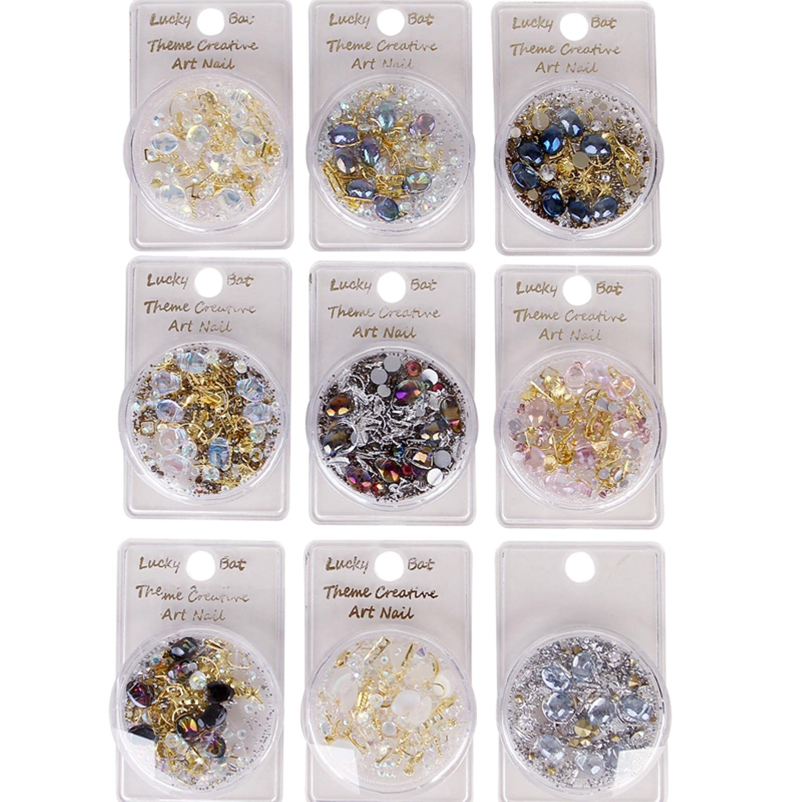 Strass nail art 3D cristal gemmes bijoux ongles pierres brillantes manucure