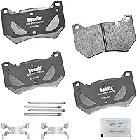 Vista 193 de Pastillas de Freno Delanteras Cerámicas Bendix Priority1 CFC430A para Modelos Selectos INFINITI G35, I30, Nissan 350Z, Altima, Juke, Maxima, Sentra