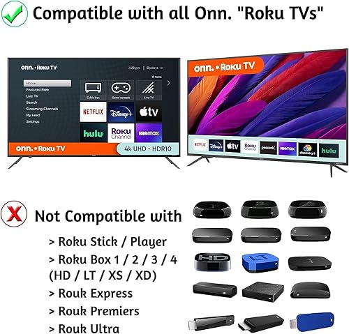 Miniatura 5 de Repuesto original Roku TV Control remoto para ONN RC-AFIR 3226000858 para 100012584 100012585 100012586 100012587 100012587 100012589 100012555590