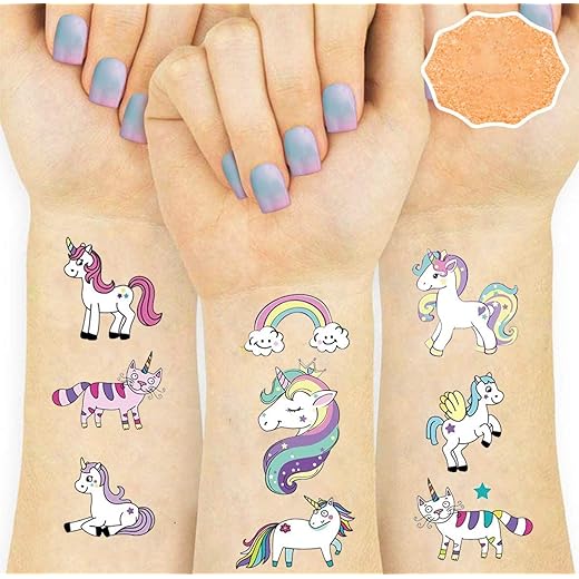 Party Propz Unicorn Tattoo Stickers Set of 10