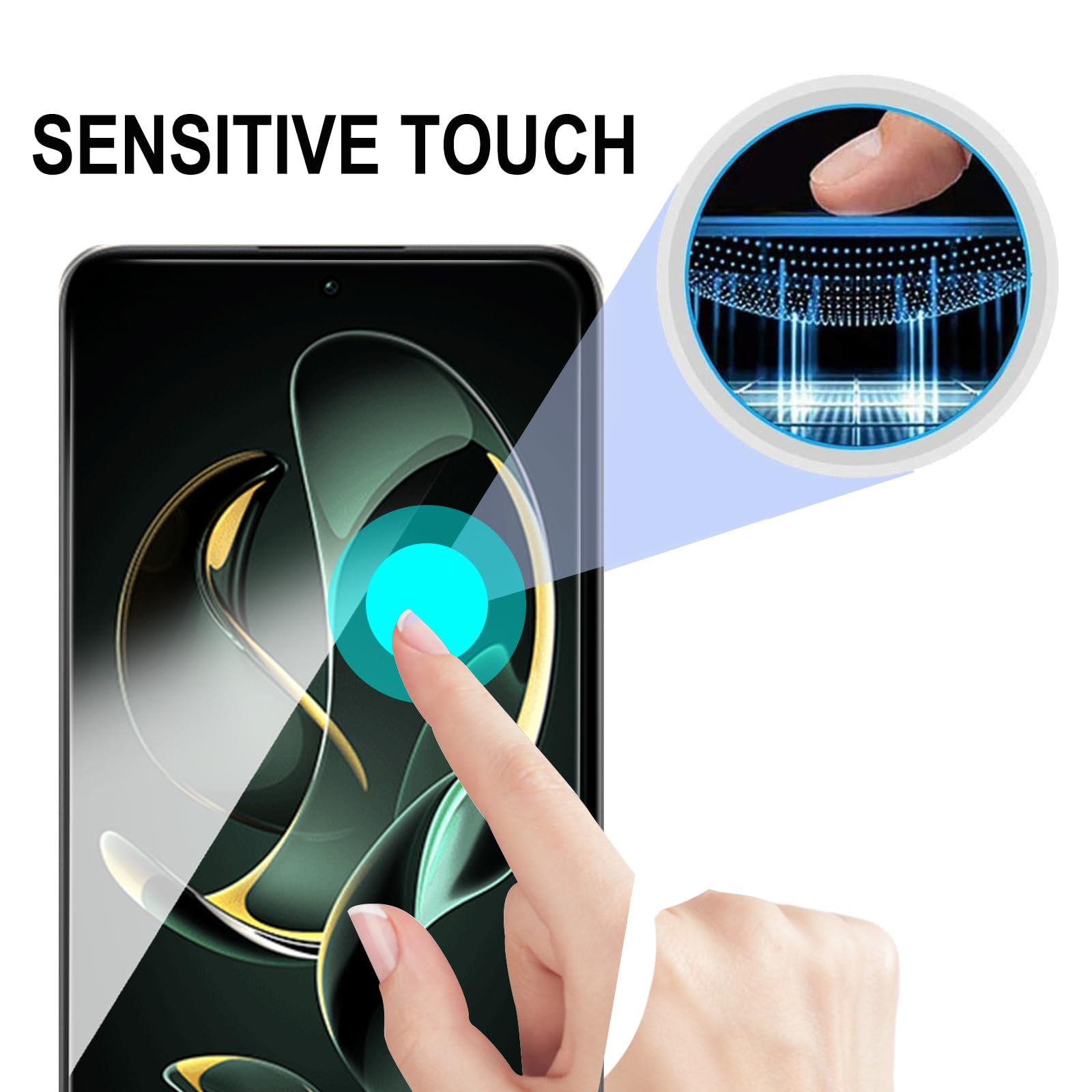 BAERTMY-2 Pièces Protection Écran Pour Xiaomi 13T/Xiaomi 13T