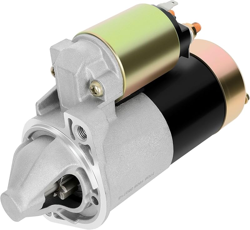 Motor de partida ECCPP 1,4 kW 12 V com pinhão de 8 dentes para Chrysler Sebring, Dodge Stratus, Mitsubishi Eclipse, Galant e Outlander – 1 unidade