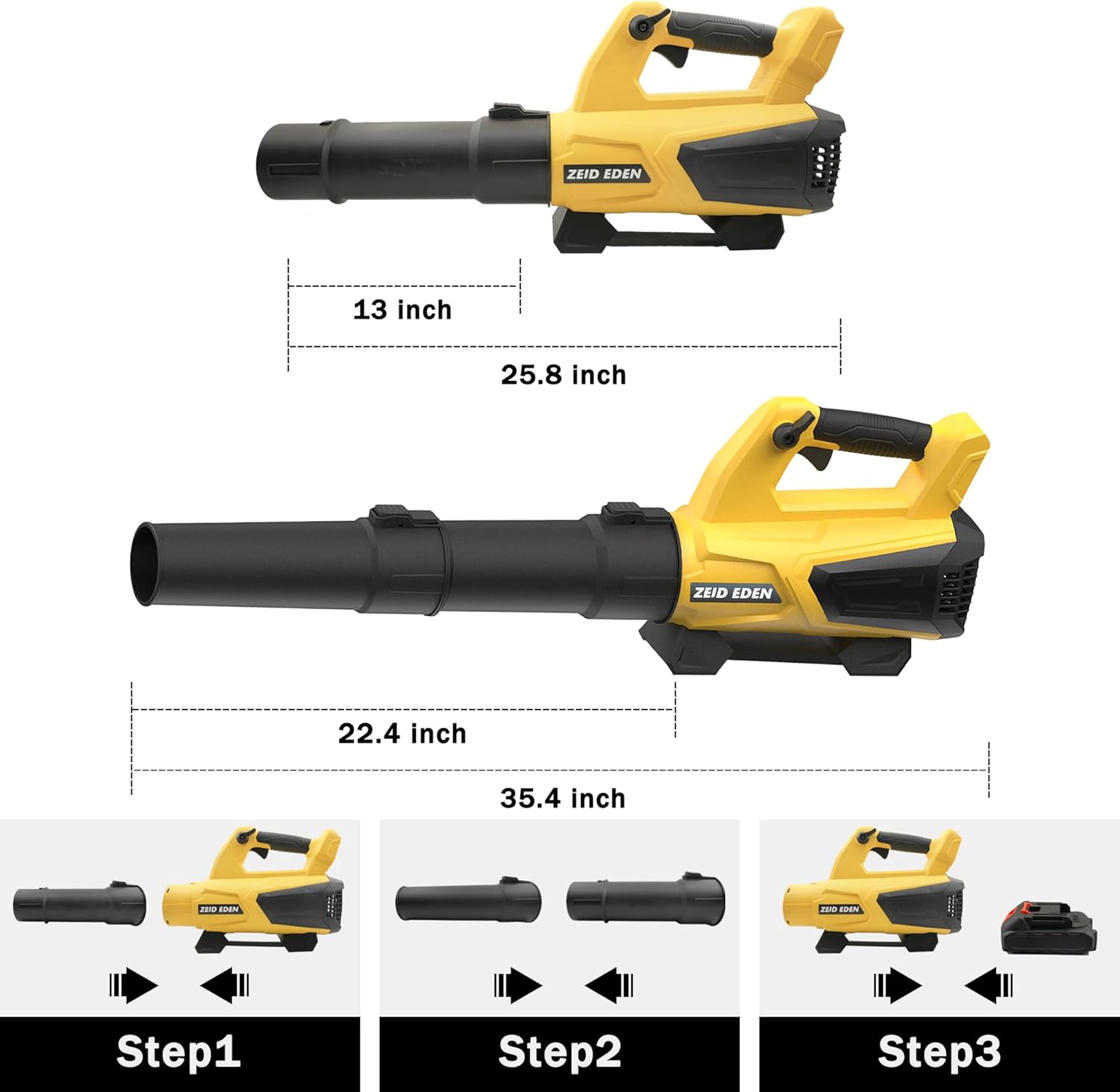 Mini Cordless Leaf Blower Up to 200 MPH 21V Small Electric Leaf Blower Cordless,infinitely Variable speeds, Compact Battery Powered Leaf Blowers for Lawn Care(Without Battery)