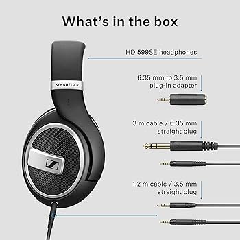 Amazon.com: Sennheiser HD 599 SE Open-Back Headphones, Premium Amazon.com: Sennheiser HD 599 SE Open-Back Headphones, Premium