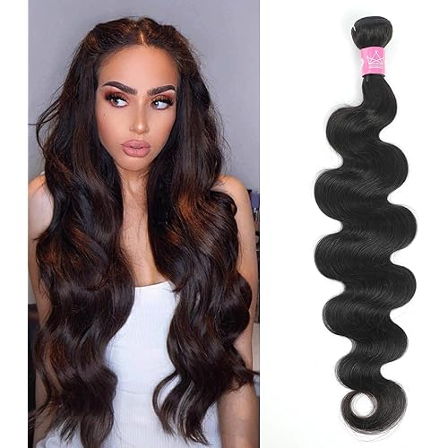 Morkiss 30 Inch Bundle Body Wave Bundle12A Brazilian Hair Bundles 100percent Unprocessed Remy Human Hair Bundle Body Weave hair extension Natural Color
