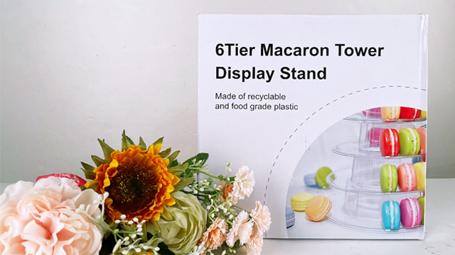 Amazon.com: 6 Tiers Round Macaron Tower Cake Stand Macaron Display