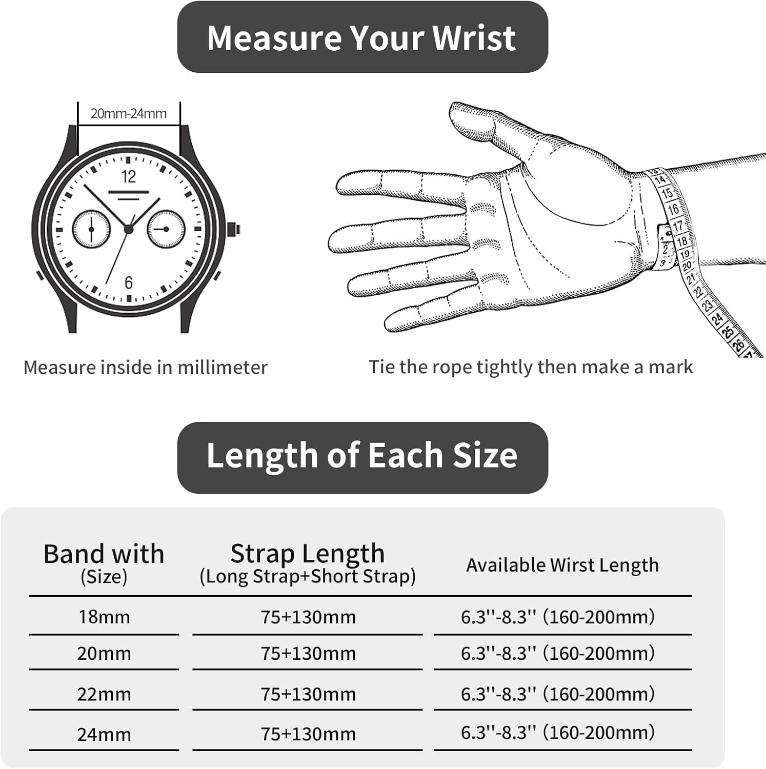 Nylon Watch Band for Men - Canvas Quick Release Watch Strap Women - Soft Sailcloth Smart Watchband with Clasp - Correa para Reloj Replacement - 18mm 20mm 22mm - Image 6