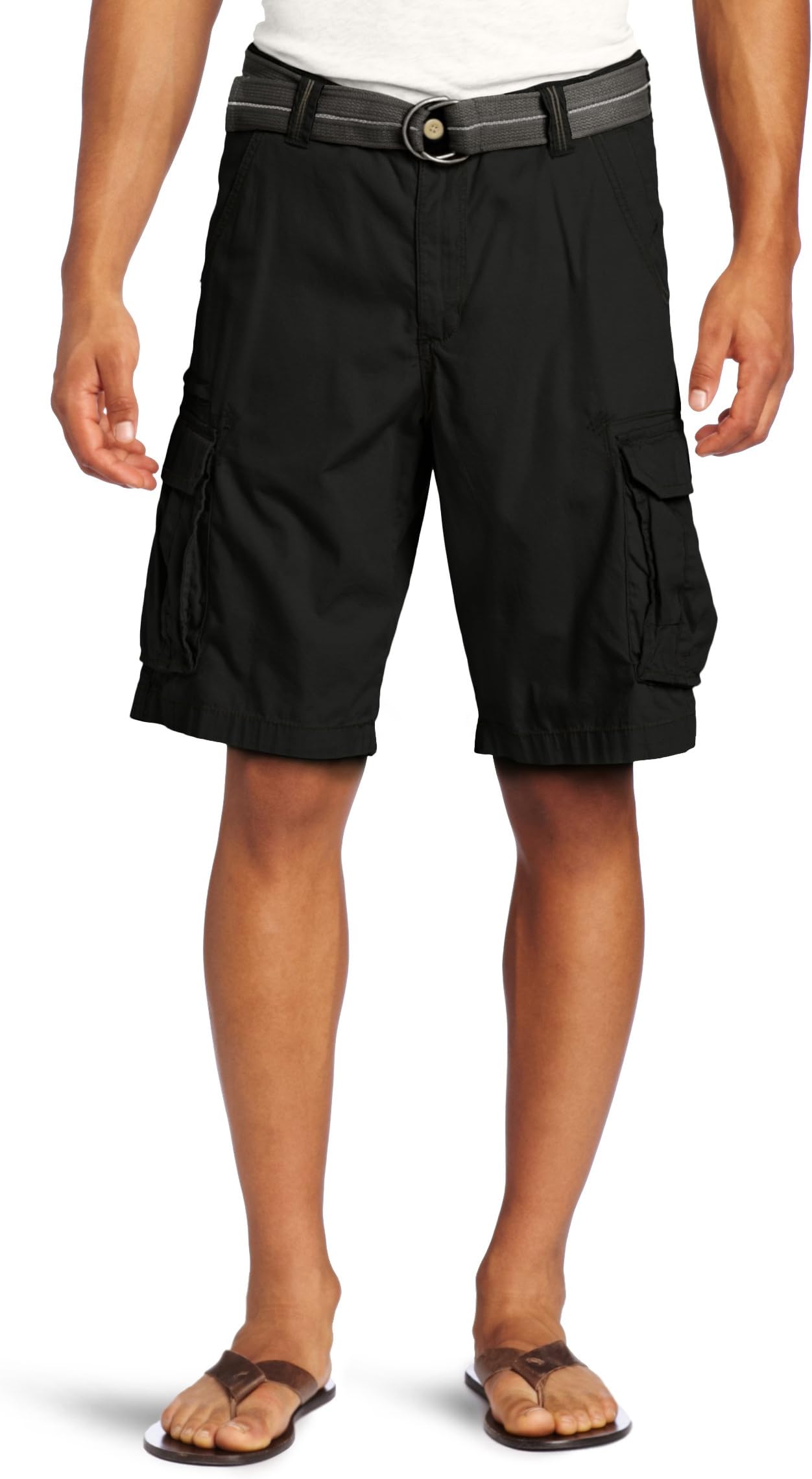 Lee Men's Dungarees Belted Compound Zipper Cargo Short