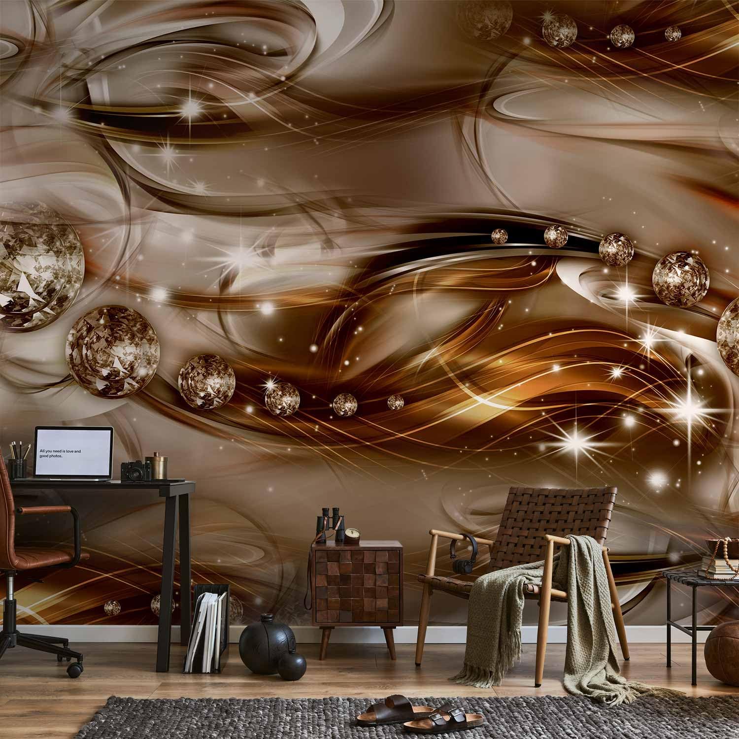 artgeist Wall Mural Abstract 197x110 in - XXL Non-Woven Wallpaper Fleece Wall Decor Photo Print Picture Image Design Home a-A-0258-a-b