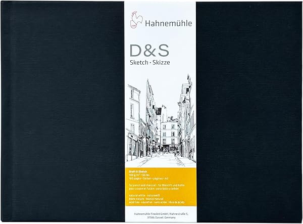 10628271 Hahnemuhle – szkicownik D i S, A5 140 g/m²