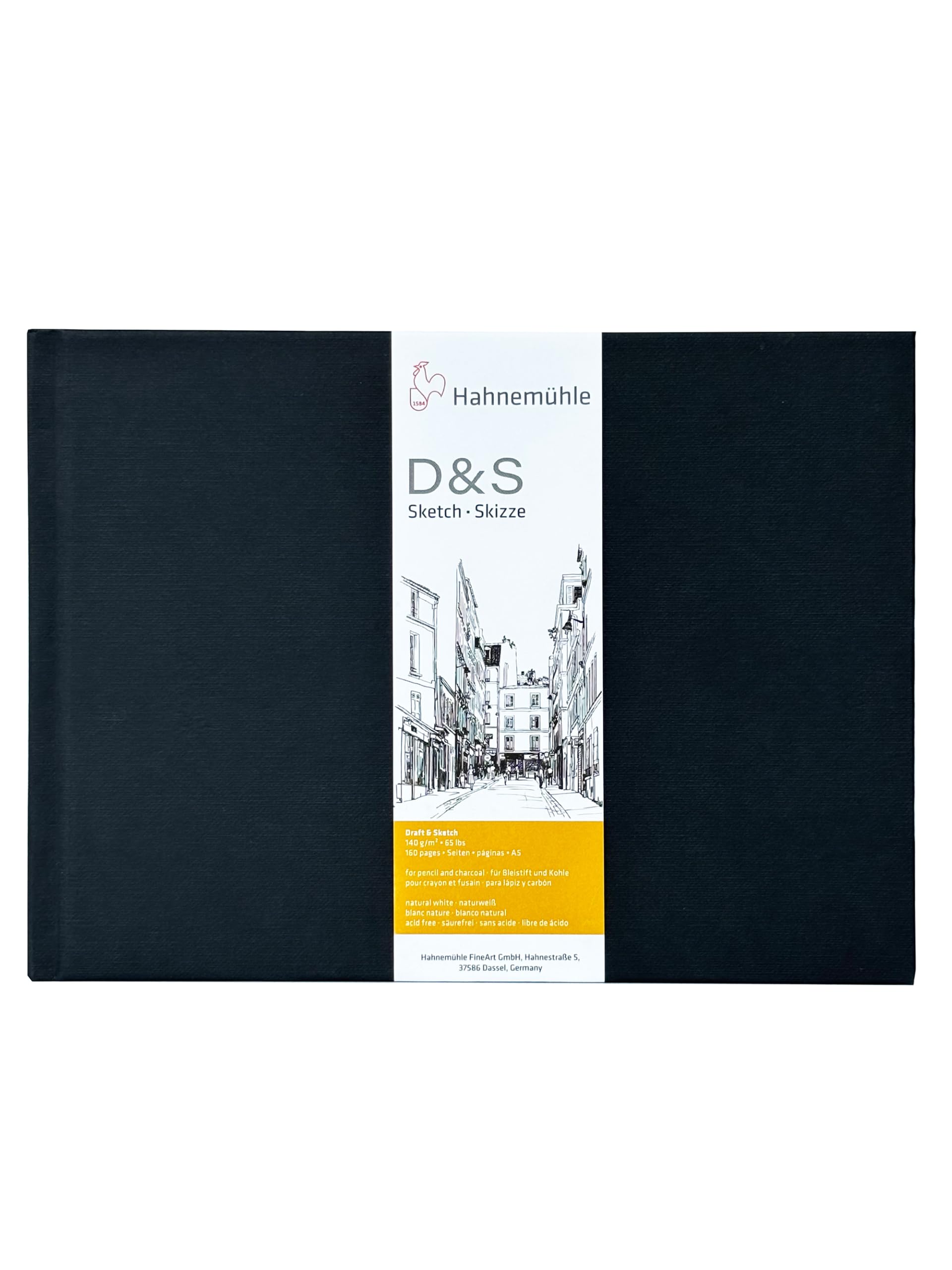 10628271 Hahnemuhle - D and S Sketch Book, A5 140 gsm