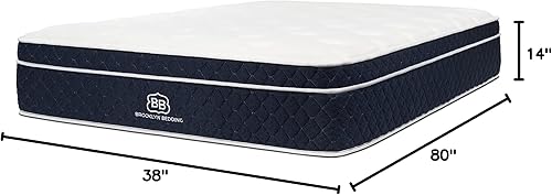 Miniatura 2 de Brooklyn híbrido estándar, con cubierta de refrigeración, felpa de 14 pulgadas, tamaño individual