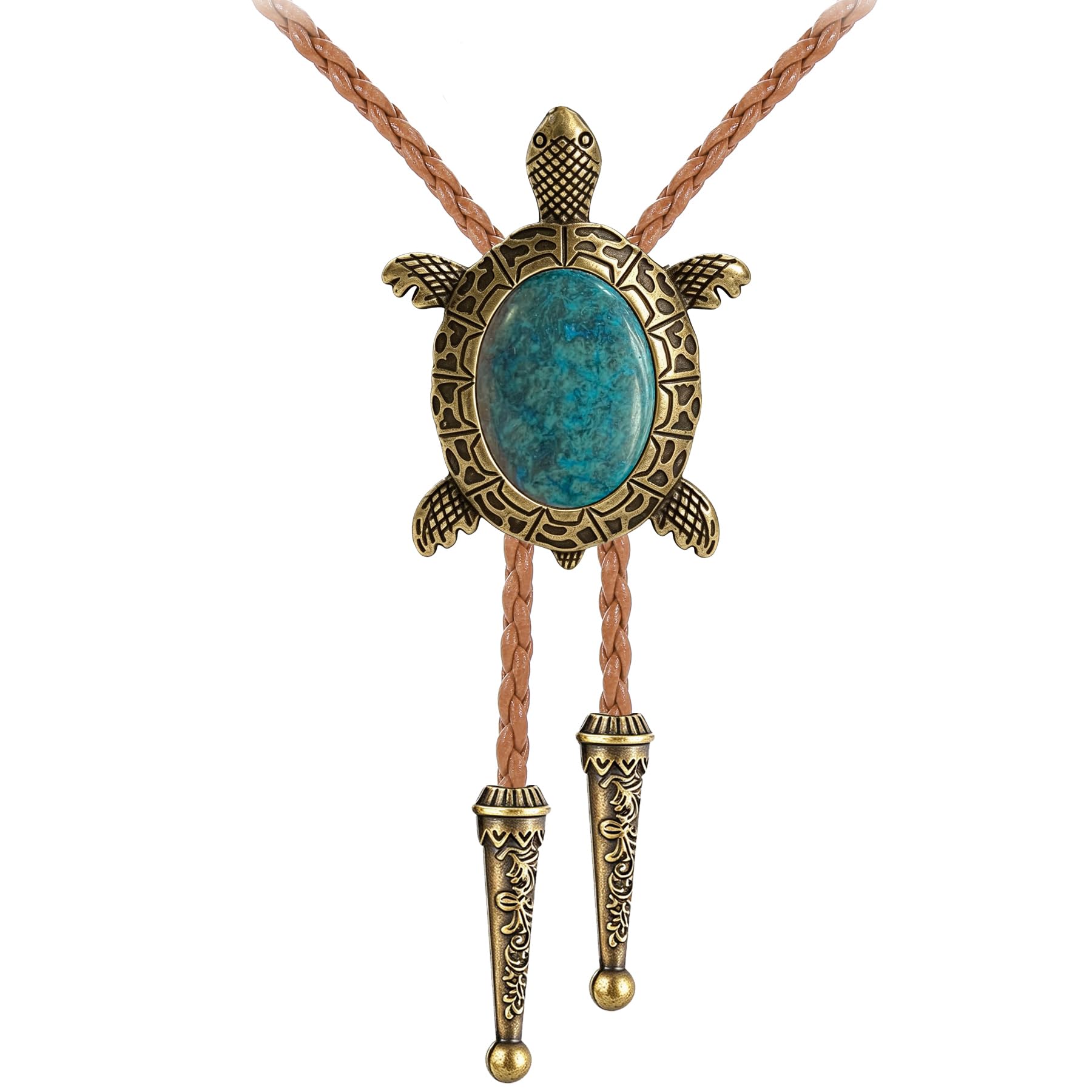 Jeilwiy Bolo Tie for Men Cowboy Ties Western Bolo Tie Necklace for Women