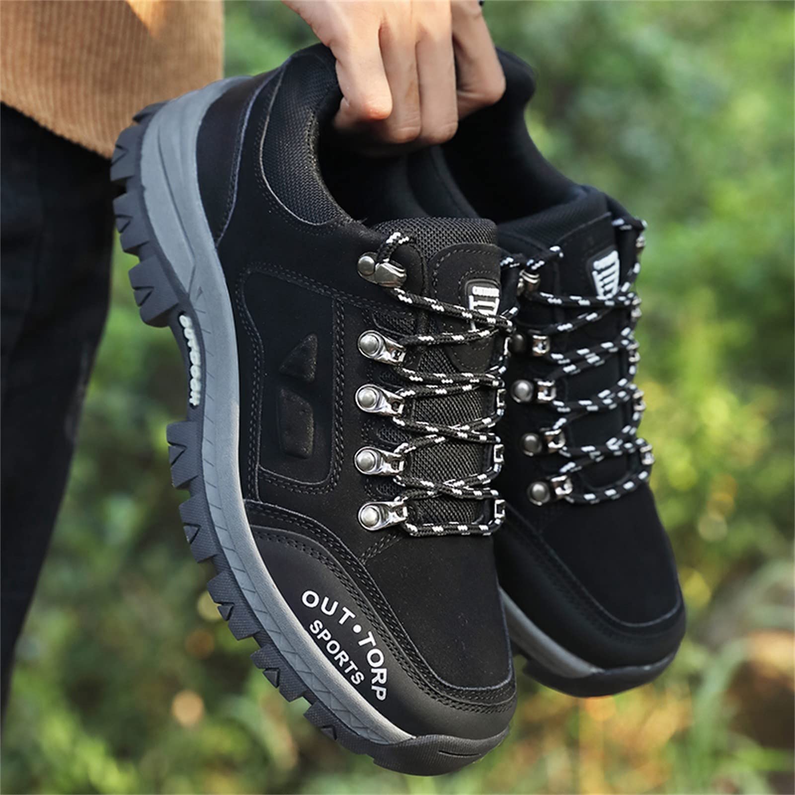 Wanderschuhe Herren Wasserdicht Atmungsaktiv - Trekkingschuhe Rutschfest