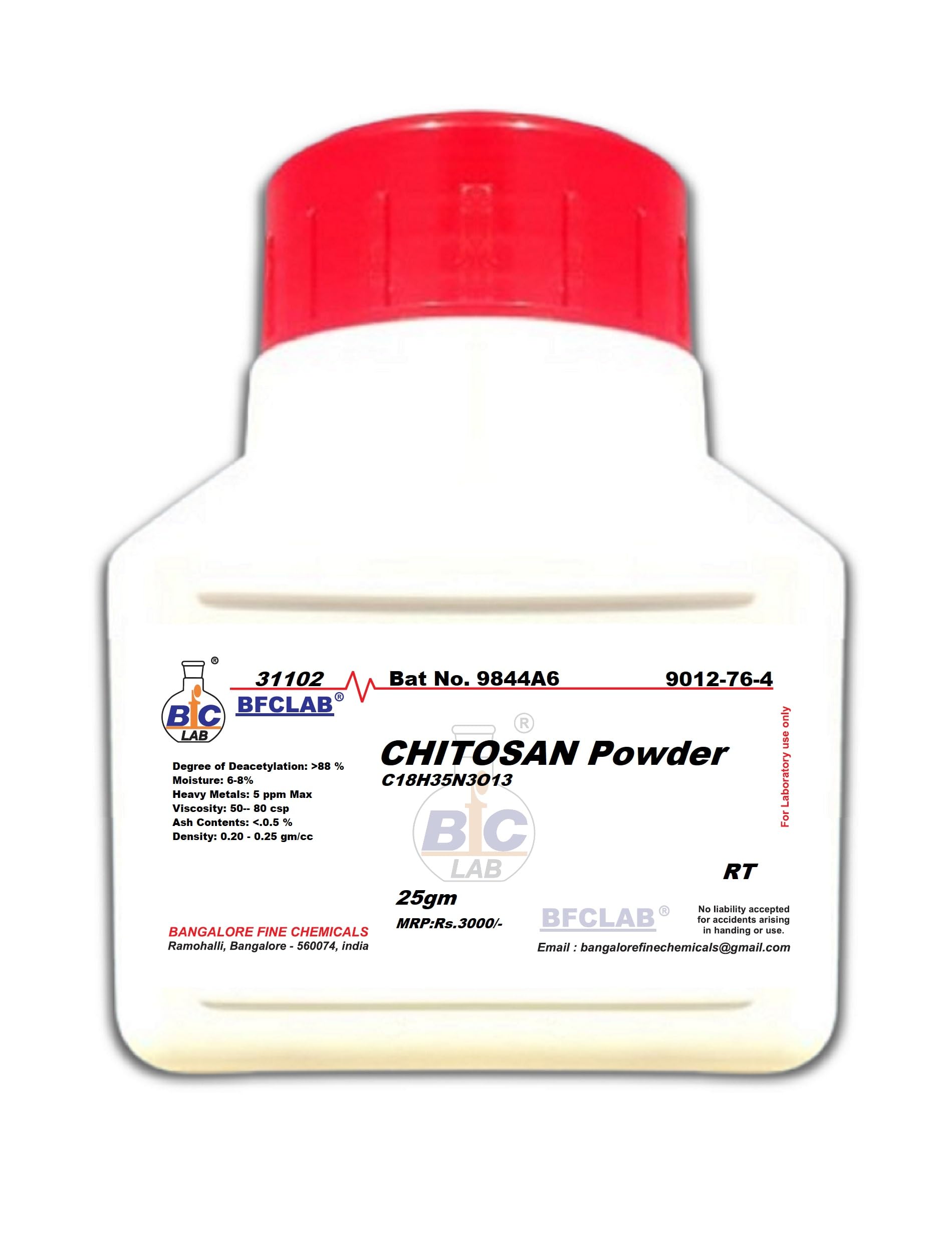 BFCLAB CHITOSAN Powder LR - 25gm (CAS : 9012-76-4)-picture-0