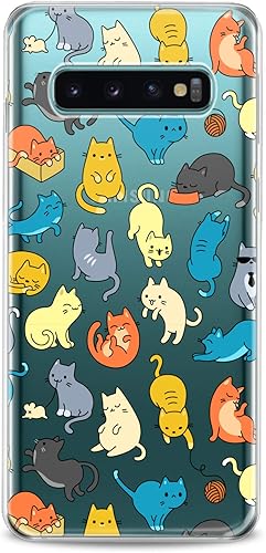 Miniatura 5 de Funda compatible con Samsung S25 S24 S23 FE S22 Plus S21 Ultra S20+ S10e Note 20 S9 Flexible Silicona Impresión Lindo Patrón Niño Animal Kawaii