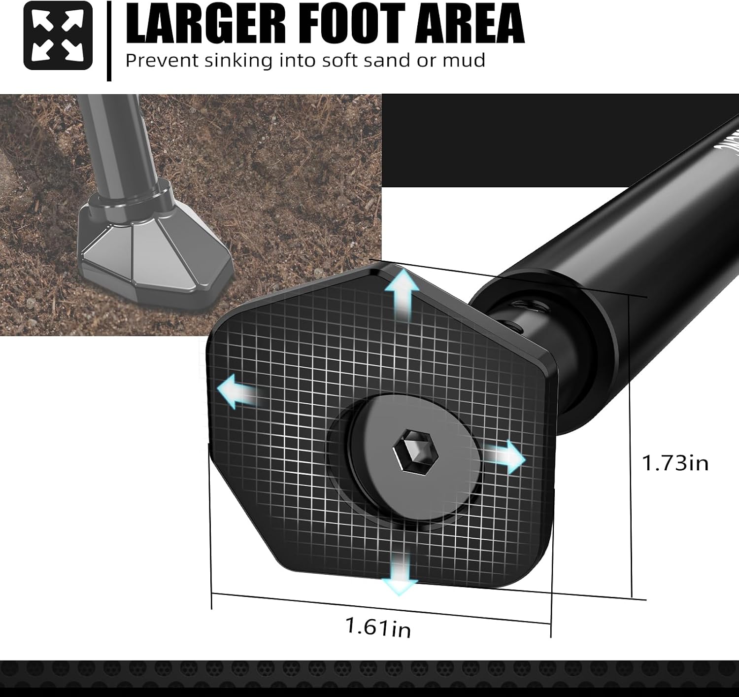 NICECNC Adjustable Kickstand, Lowering Links Side Stand