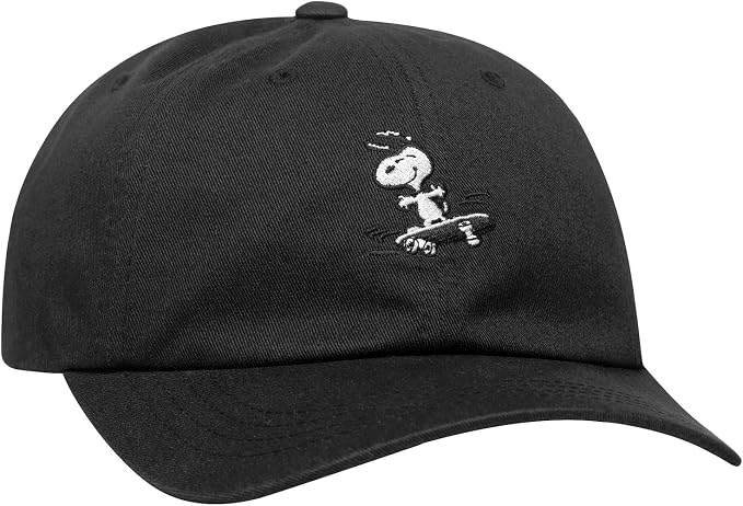 Amazon ハフ Huf Peanuts Snoopy Sk8 6 Pnl Cv Hat Cap Ht00338 Bk キャップ 帽子 ピーナッツ スヌーピー 国内正規品 F ブラック キャップ 通販