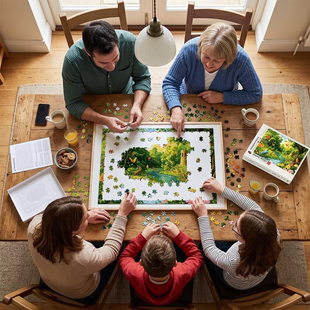 Puzzle dla dorosłych 1000, puzzle ogrodowe dla dorosłych -4832
