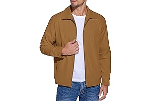 Men's Lightweight Zip-Up Summer Jacket for Versatile Comfort