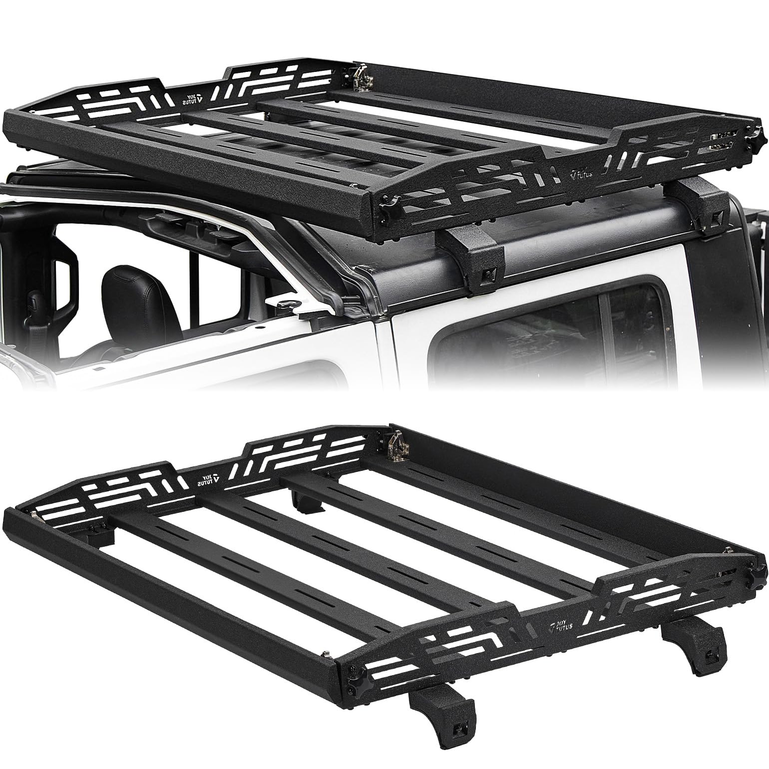 Photo 1 of JOYTUTUS Roof Rack Basket for Wrangler JL/Gladiator JT