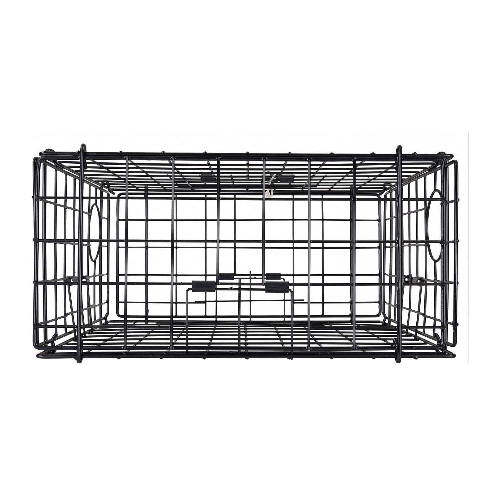VEVOR Krabbenfalle 2er-Pack, 62 x 62 x 30 cm Krabbenreuse für Dungeness Crabs, PVC-beschichtetes Drahtgeflecht, inkl. 30 m Bleileine, Boje (Rot+ Weiß) und Handschuhen, Angelzubehör für Salzwasser