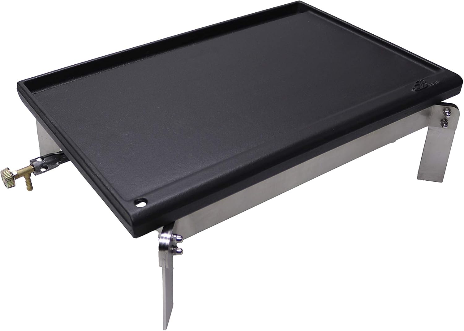 Bistecchiera In Ghisa Baumalu 38cm - Utilizzabile Su Entrambi I Lati | Per Gas E Forno