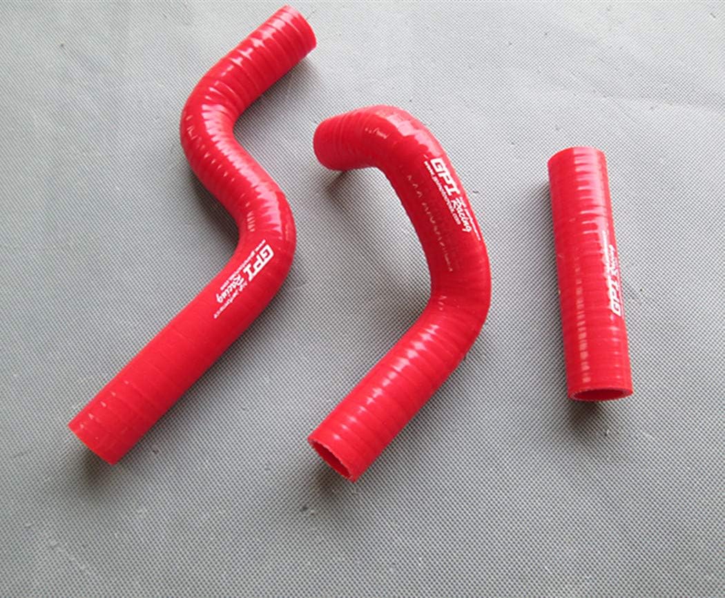 FOR KAWASAKI KX80 1998-2000/KX85 2001-2013/KX100 1998-2013 SILICONE RADIATOR HOSE (Green)