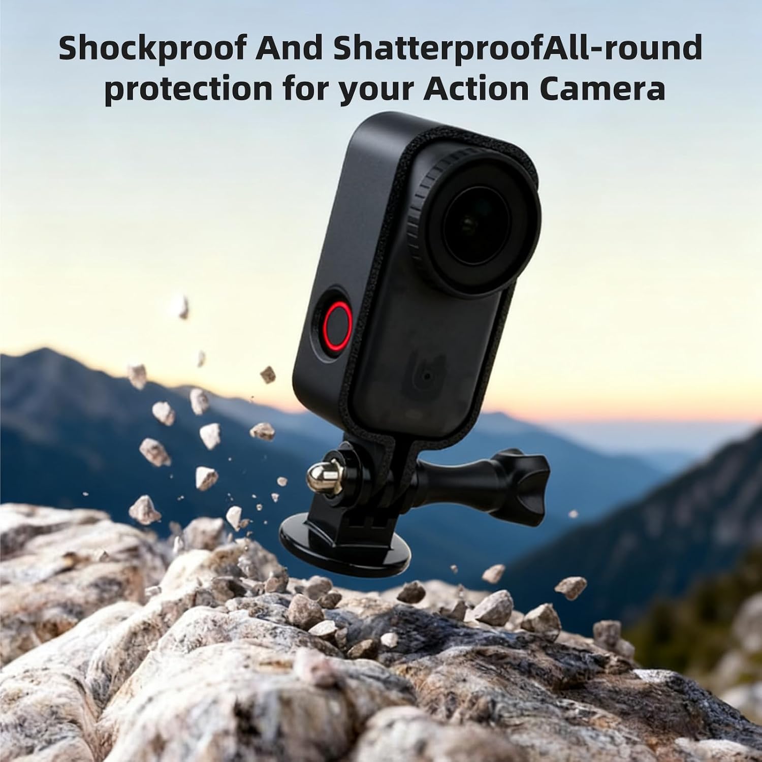 Cage Protective Frame Compatible for DJI Osmo Nano, for DJI Osmo Nano Protective Frames,with Mount Adapter & Screw, Housing Shell Can be Connected to a Tripod, Selfie Stick
