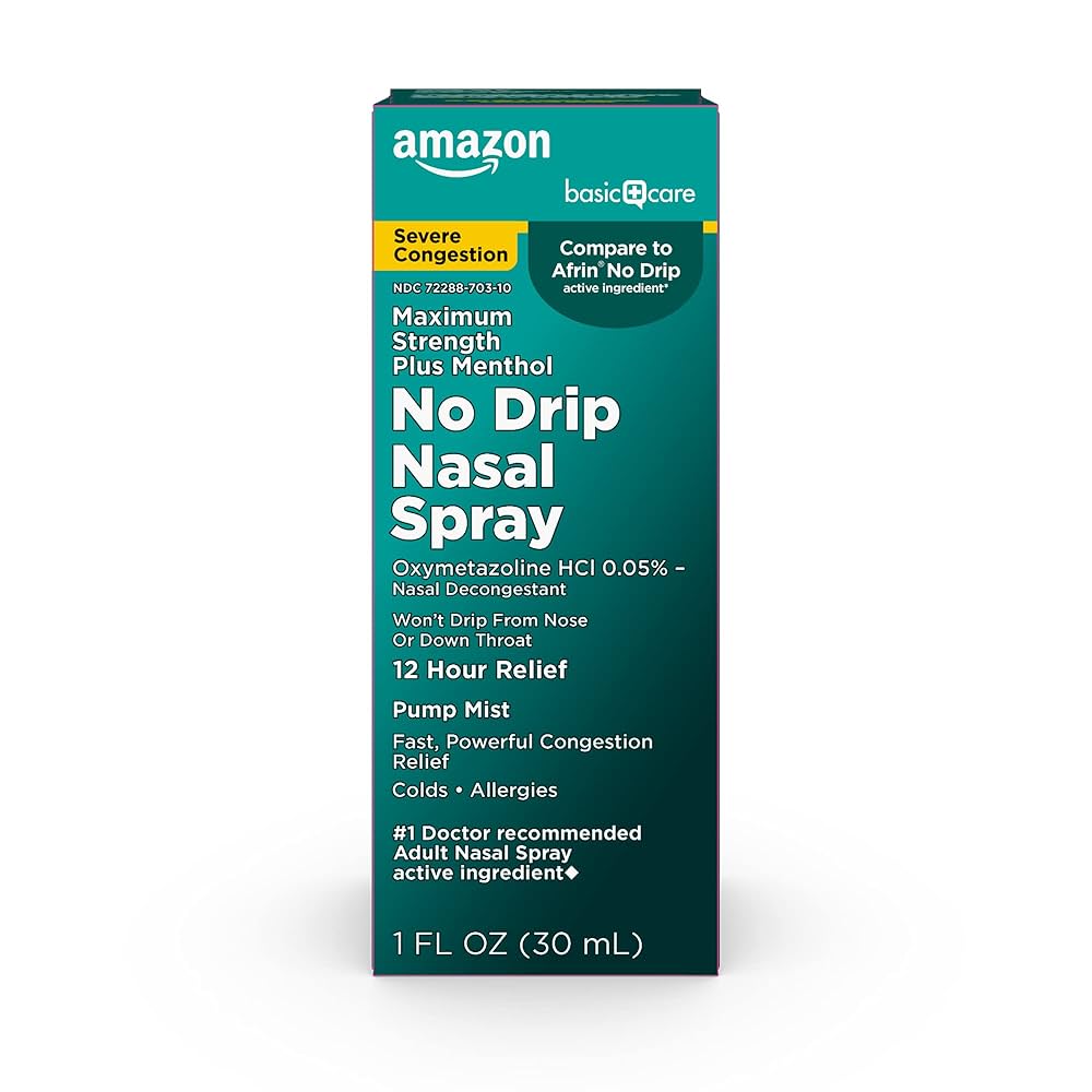 太宰治 コロンスプレー Amazon.com: Amazon Basic Care No Drip Severe 12 Hour Nasal