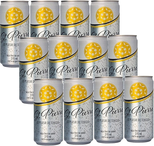 12x Água Tônica ST PIERRE Tradicional 270ml