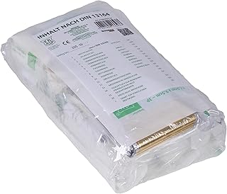 Substituição para kit de primeiros socorros DONAU SAFETY, enchimento para kit de primeiros socorros DIN 13164