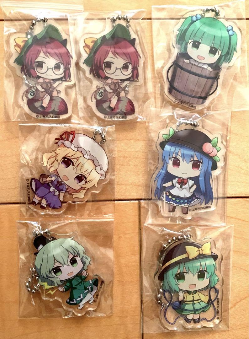Amazon.co.jp: 東方 幻想郷SDコレクション アクリルキーホルダーセット 