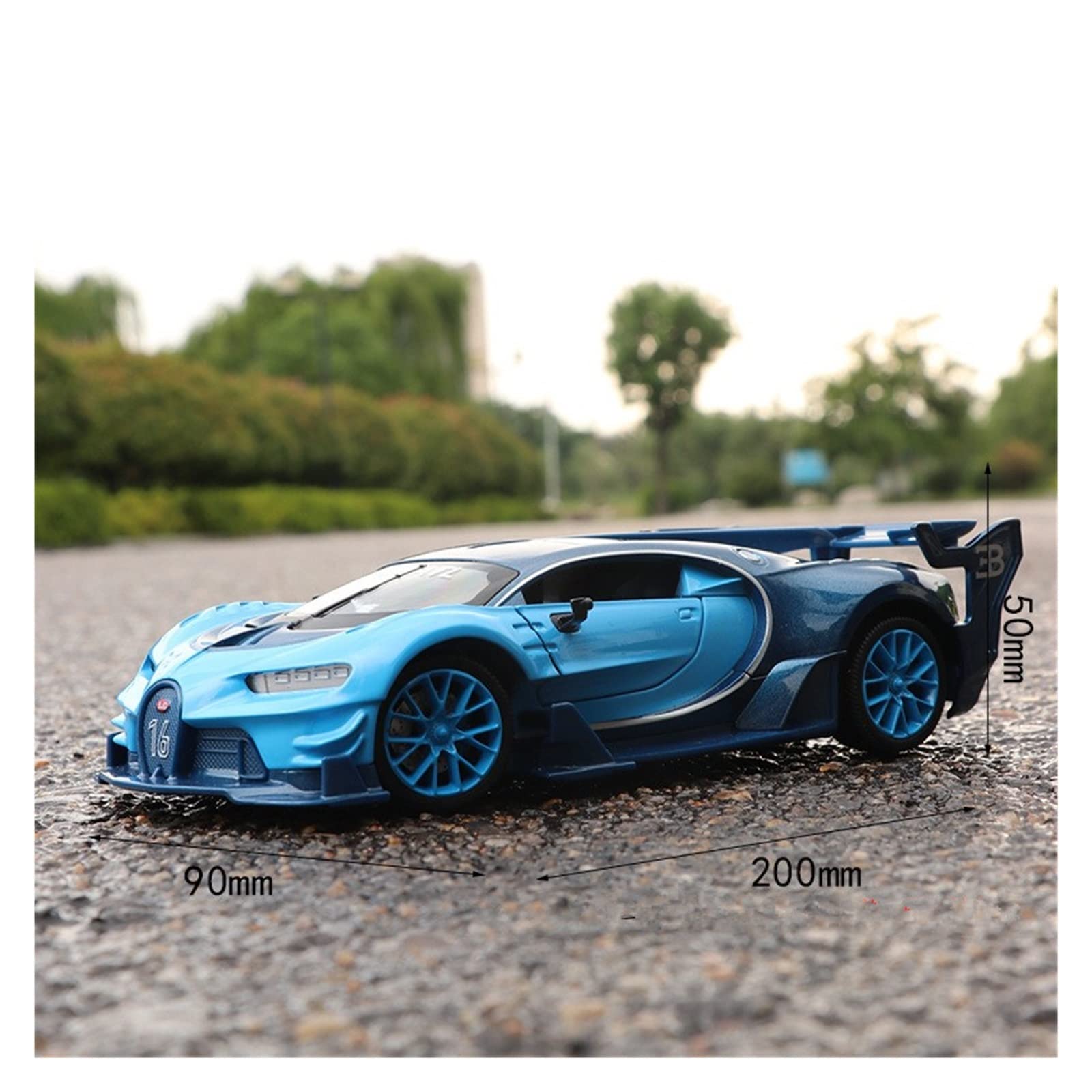 Amazon.co.jp: ミニカー スケールモデルカー 1:24 ブガッティ VISION