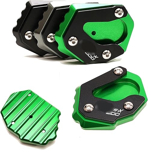 Miniatura 2 de Para VERSYS X300 para Kawasaki para Versys X 300 motocicleta CNC para Versys X300 motocicleta Kickstand pie extensión trípode extendido (Color