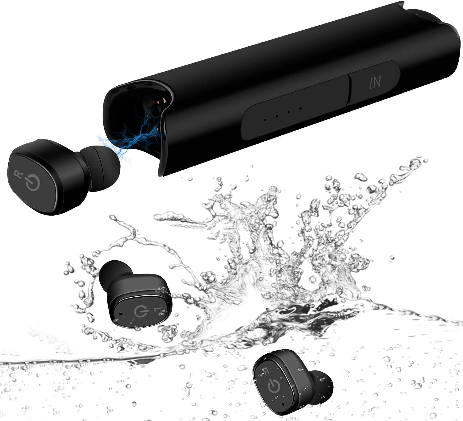 Wireless Earbuds, STOGA S2 Pro Bluetooth Earphones IPX7 Waterproof Sports in-Ear Earbuds Headsets