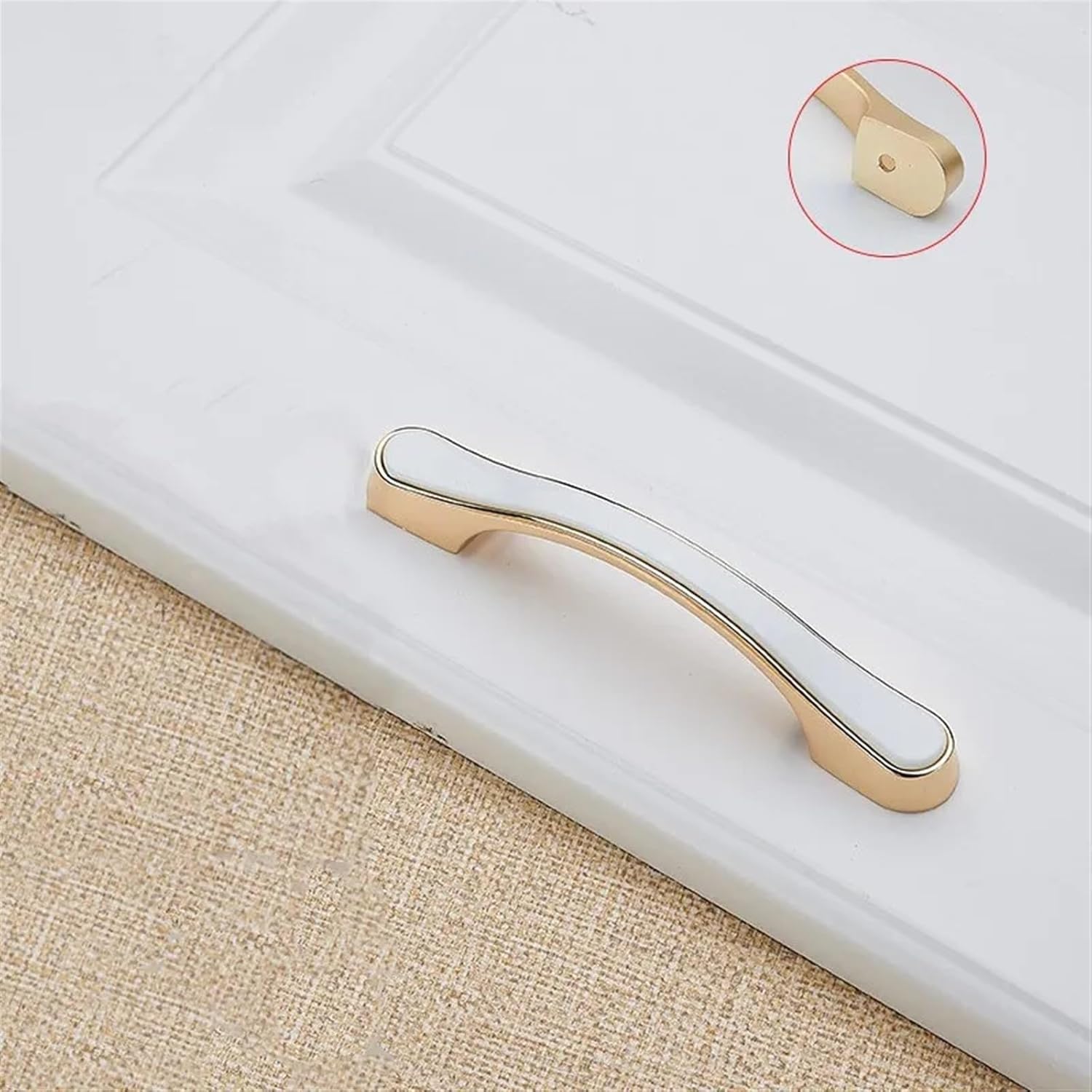 Furniture Cabinet Handles Zinc Alloy Kitchen Door Drawer Pulls Dresser Decor Knobs and Handles 2Pcs(Silver-knob)