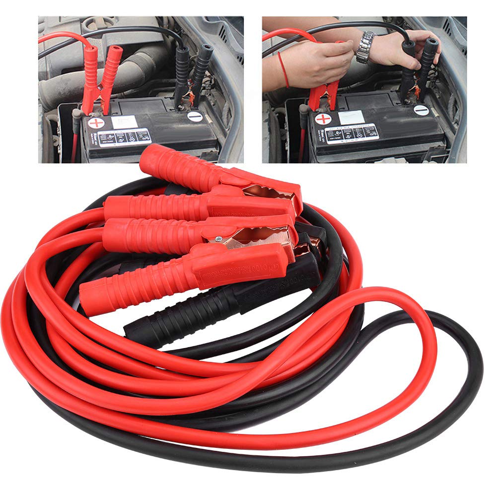 Cavi di avviamento batteria di emergenza per cavo di alimentazione per auto da 12 V per emergenza batteria per auto (Coppa del Mondo/2000A)