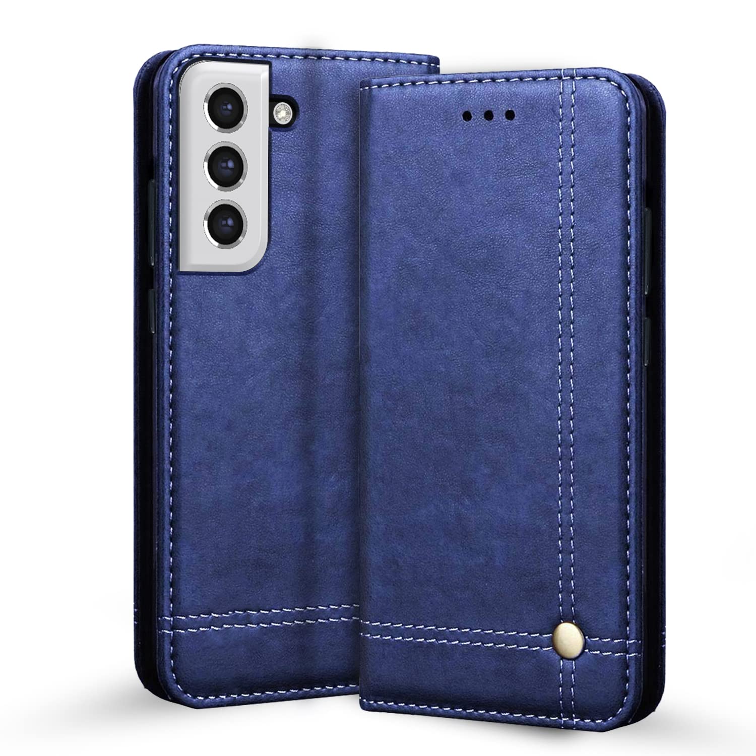 Pikkme Samsung Galaxy S21 Fe 5G Flip Cover | PU Leather Finish | Wallet Style with Inbuilt Pocket & Stand | Flip Case for Samsung Galaxy S21 Fe 5G (Blue) (B0C2K99L4W) Amazon Price History, Amazon Price Tracker