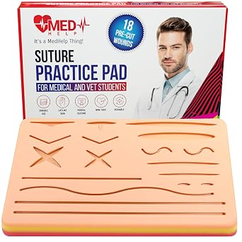 MedHelp Advanced Suture Practice Pad 3 Layers